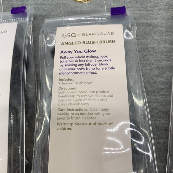 GSQ Angled Blush & Powder Brush Set of 3 - Picture 5 of 6